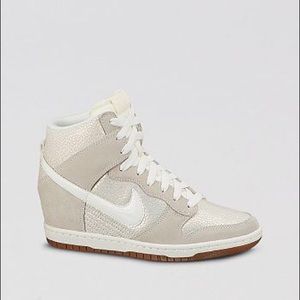Nike Lace Up Wedge Sneakers